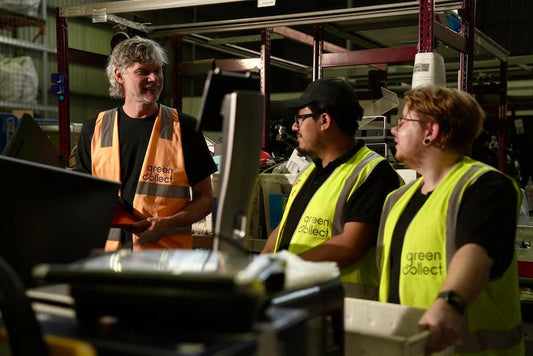 ABC News visit and the e-waste epidemic.