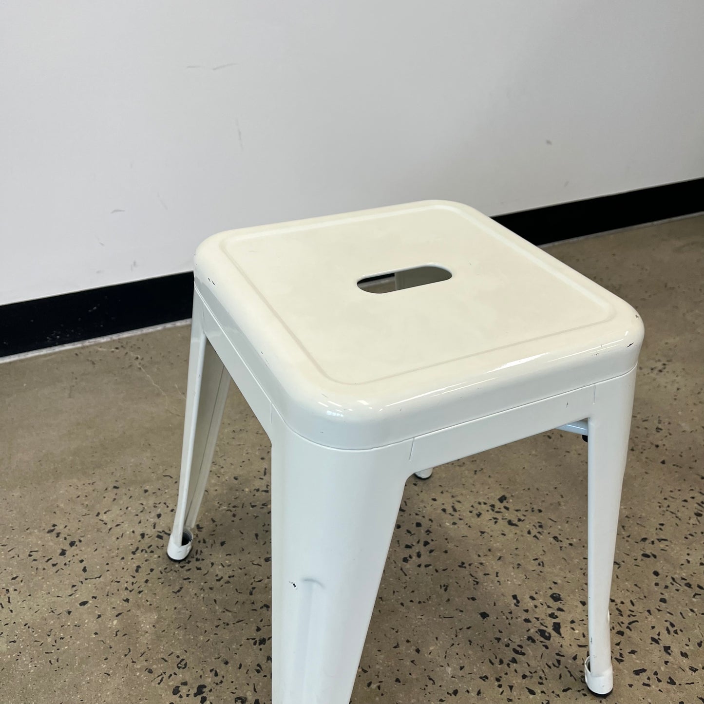 Replica Tolix Cafe Metal Stool White