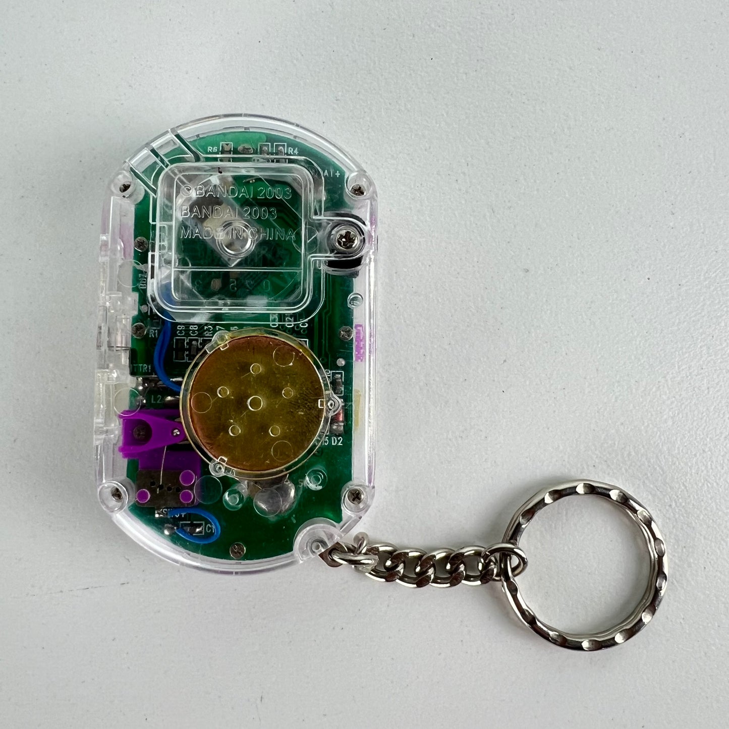 Digimon Tamagotchi Pendulum Cycle Ver.7 (Clear Case / Purple Buttons)