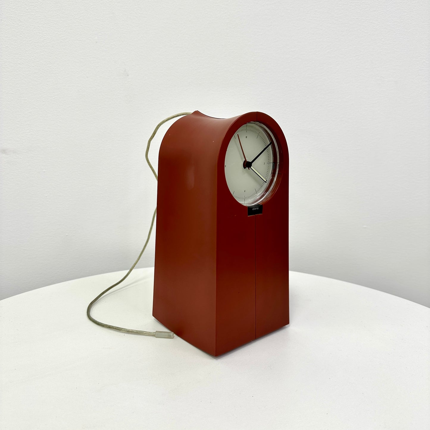 THOMSON for ALESSI Radio Clock Coo Coo by Philippe Starck Rust Brown
