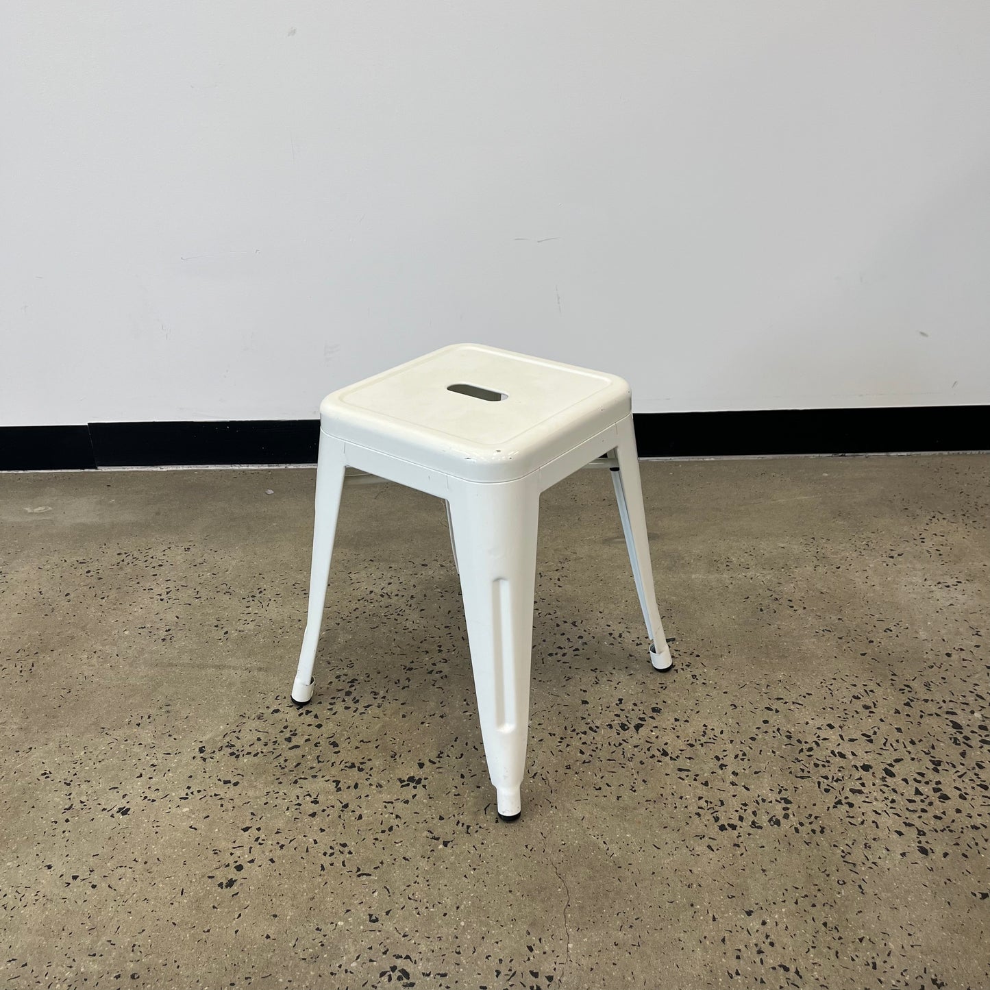 Replica Tolix Cafe Metal Stool White