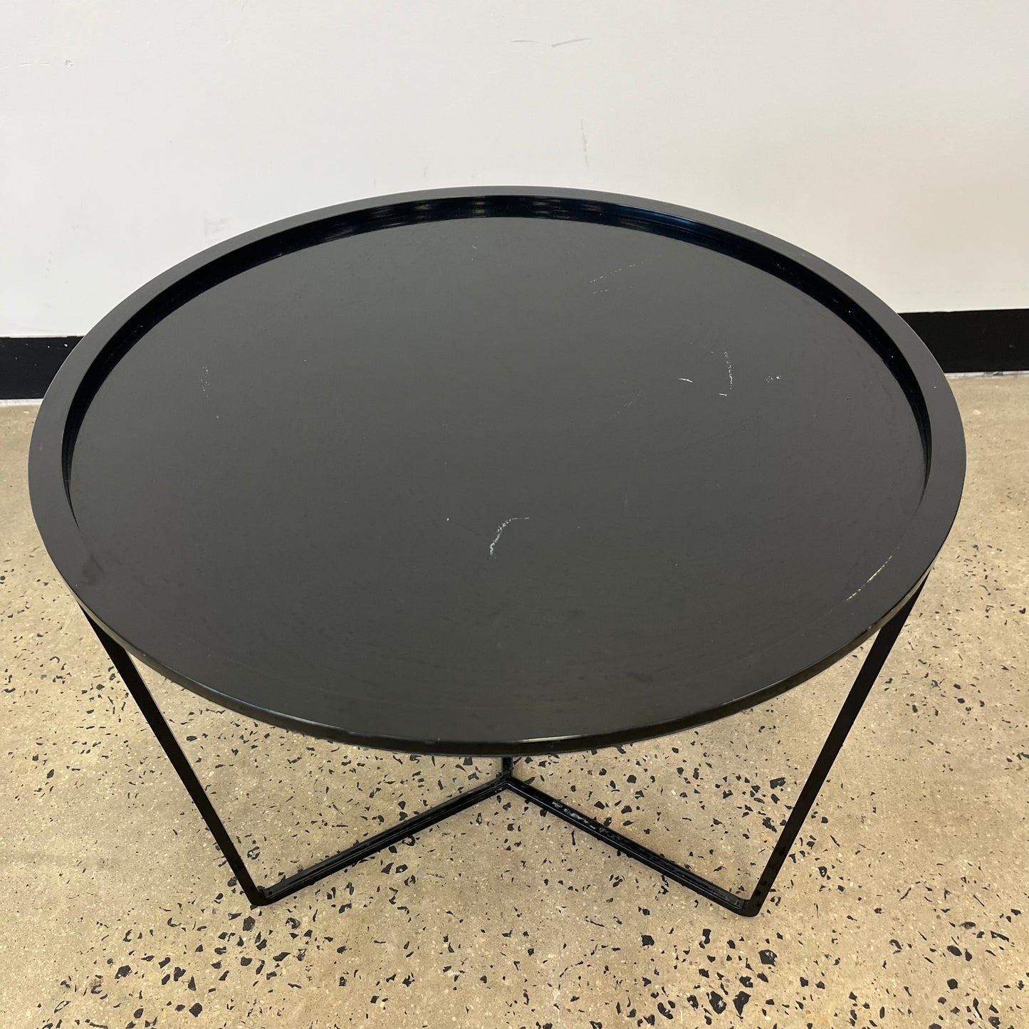 Metal Coffee Table Black