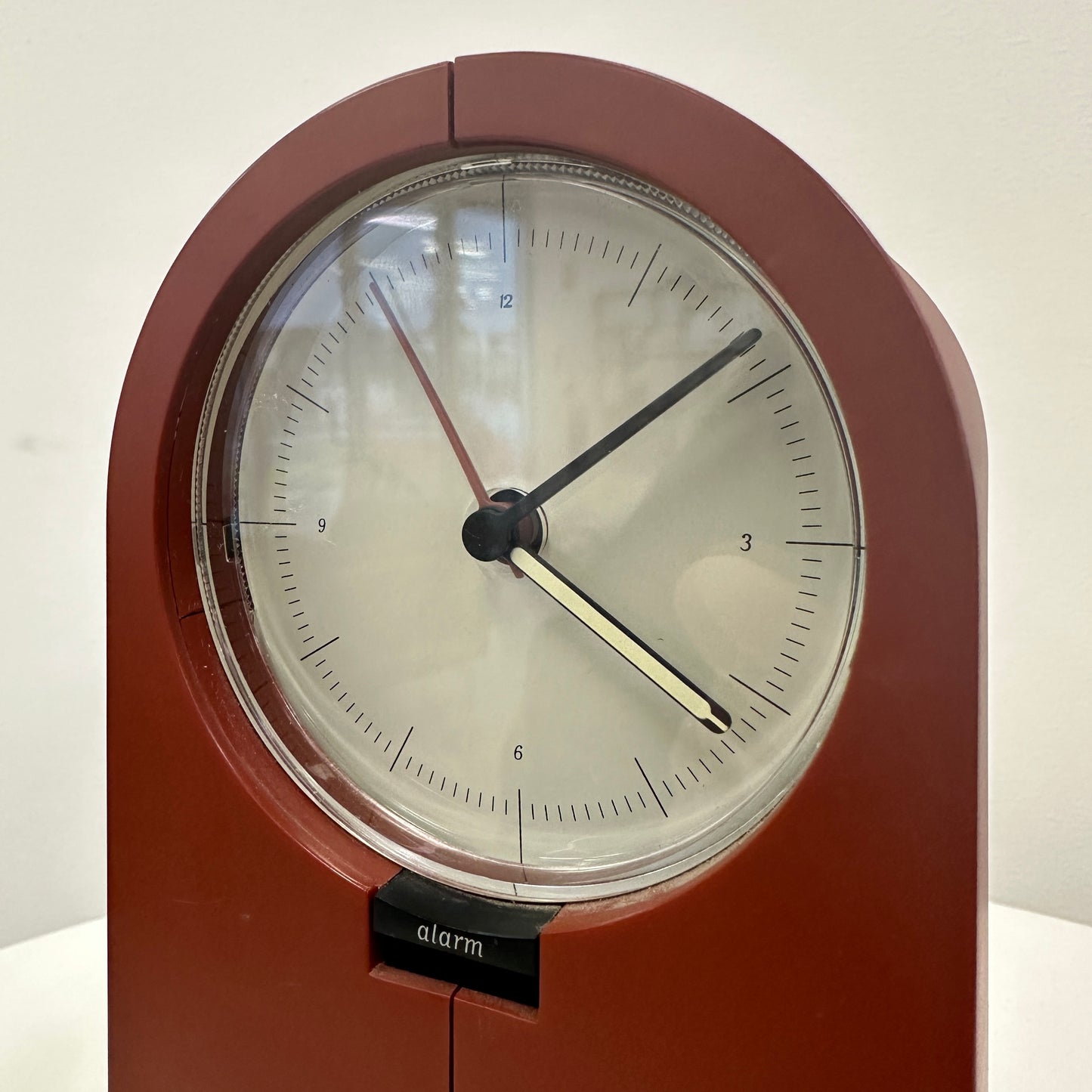 THOMSON for ALESSI Radio Clock Coo Coo by Philippe Starck Rust Brown