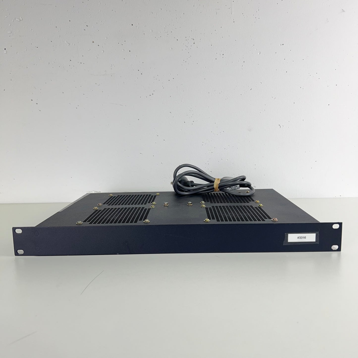 19" 1U Rack Mountable 4 Fan Ventilation tray