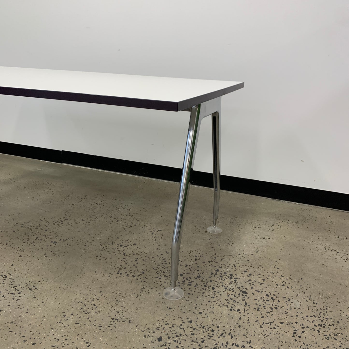 Schiavello Marina Meeting Room Table White with Trim