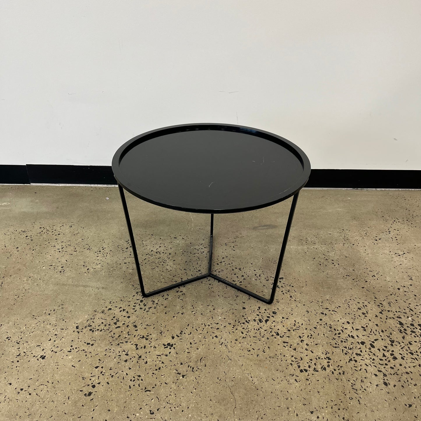 Metal Coffee Table Black