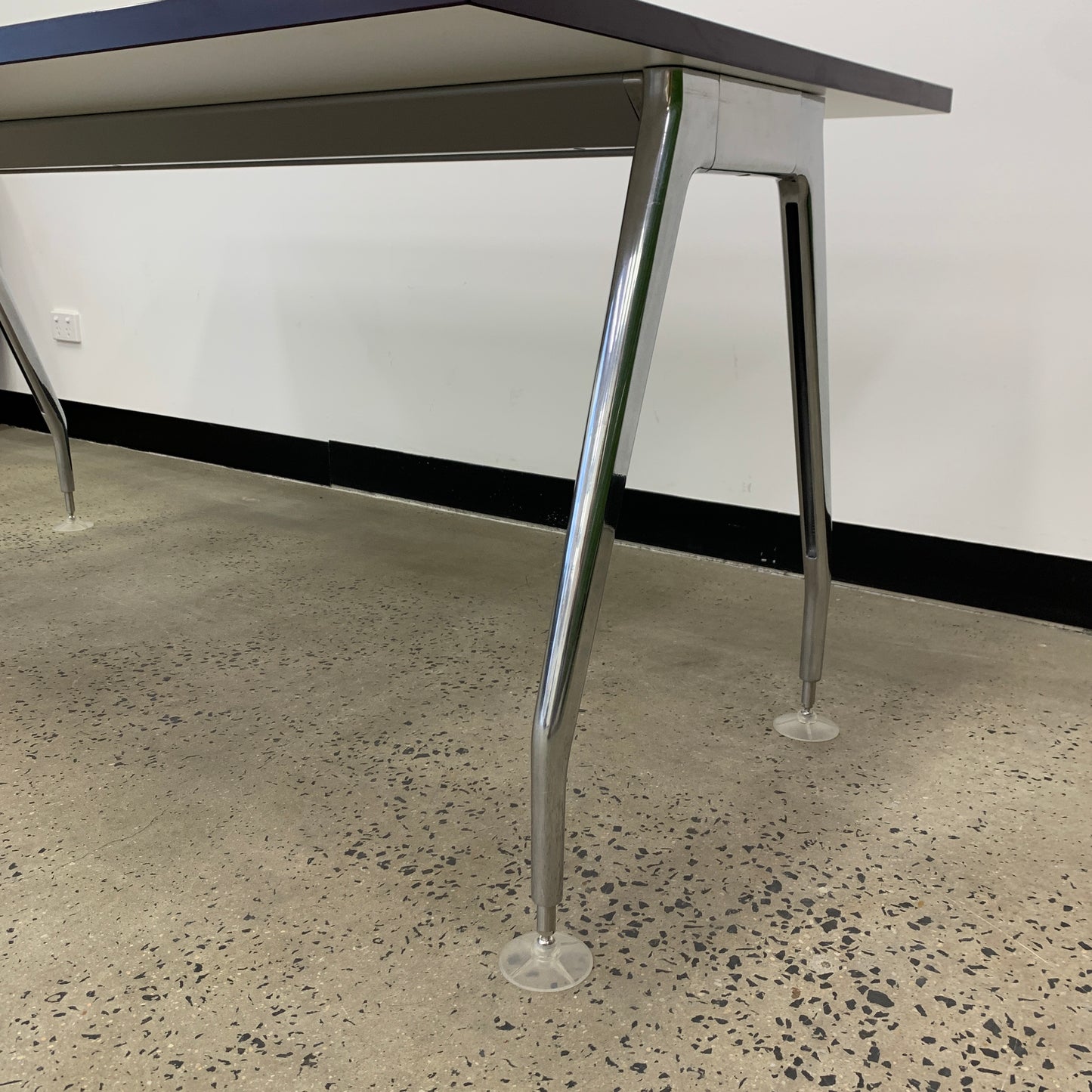 Schiavello Marina Meeting Room Table White with Trim