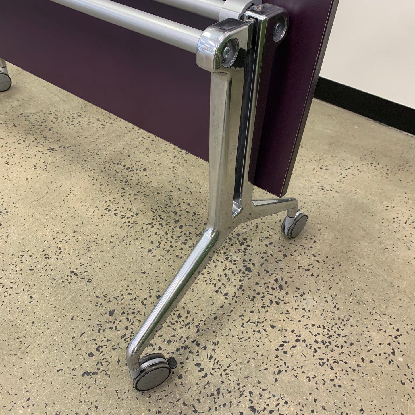 Schiavello Marina Fold Table Eggplant Purple