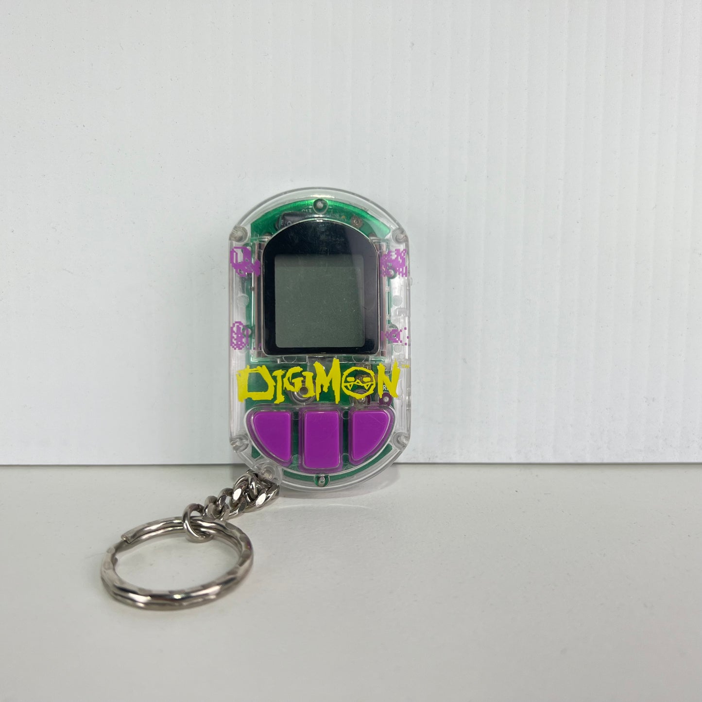 Digimon Tamagotchi Pendulum Cycle Ver.7 (Clear Case / Purple Buttons)