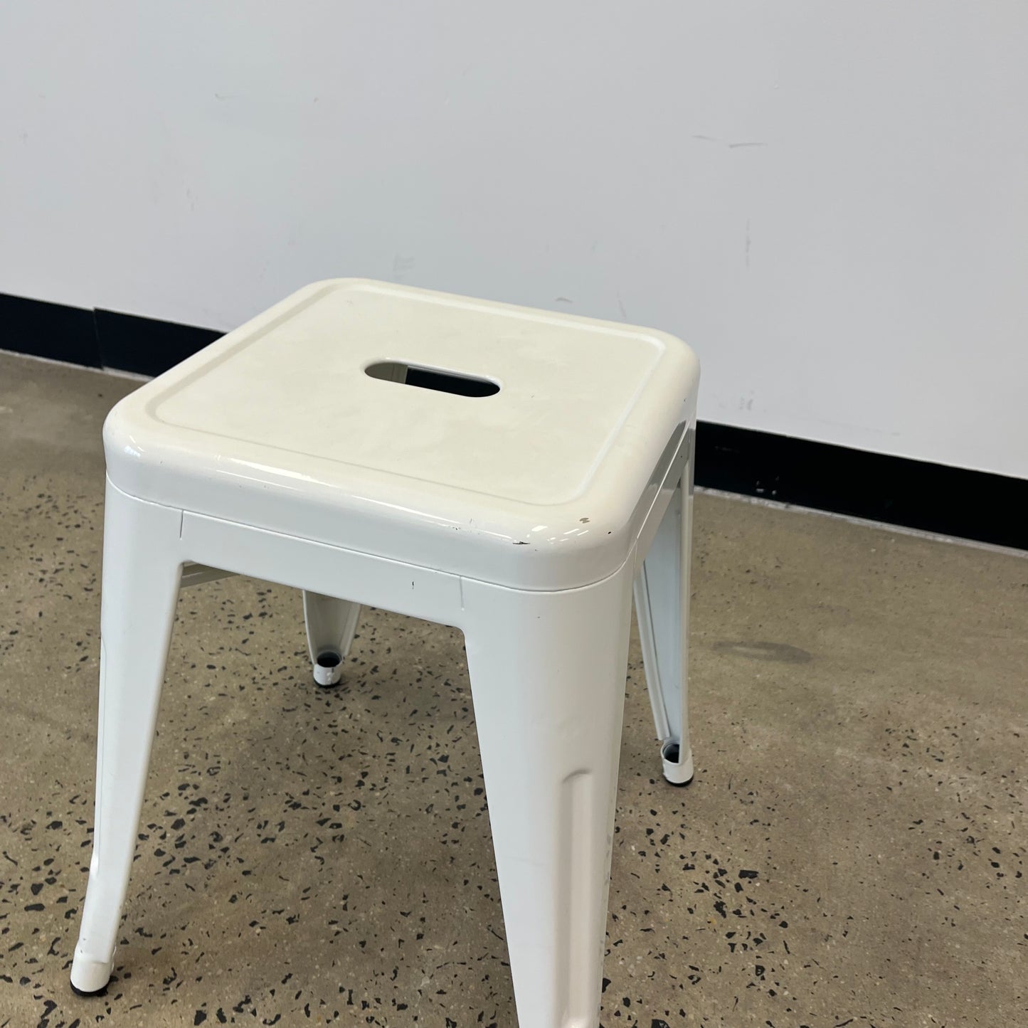 Replica Tolix Cafe Metal Stool White