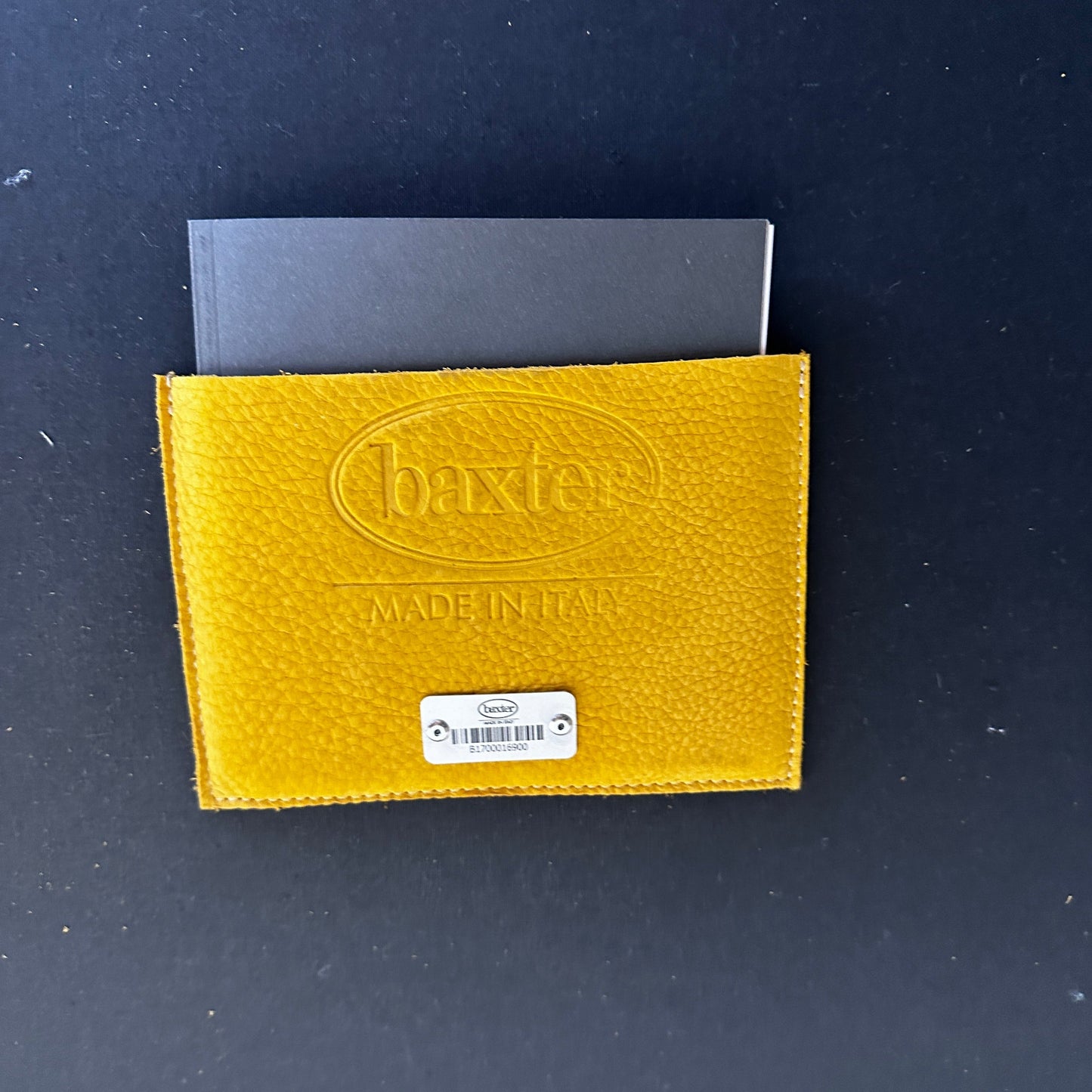 Baxter Tactile Yellow Leather Sofa