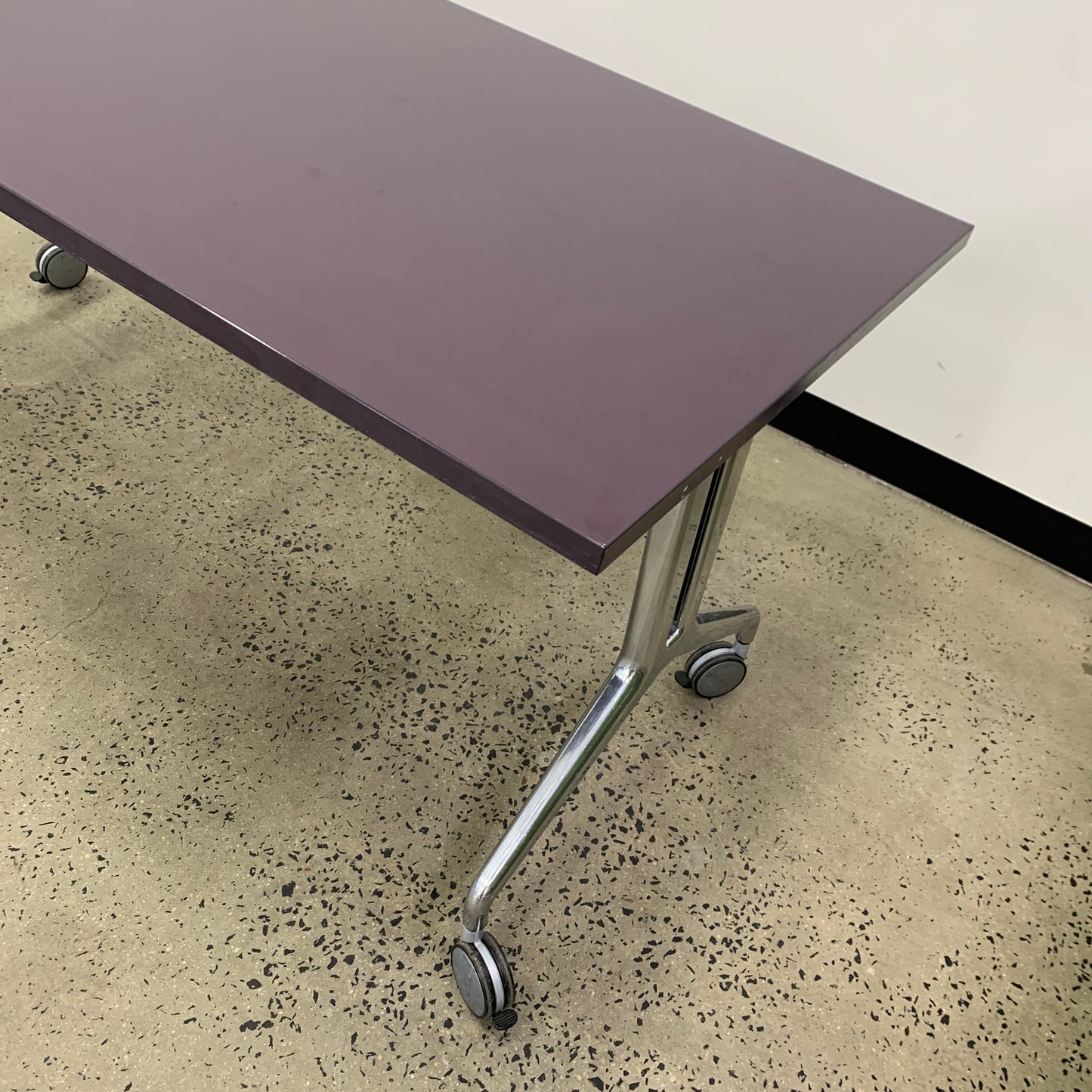 Schiavello Marina Fold Table Eggplant Purple