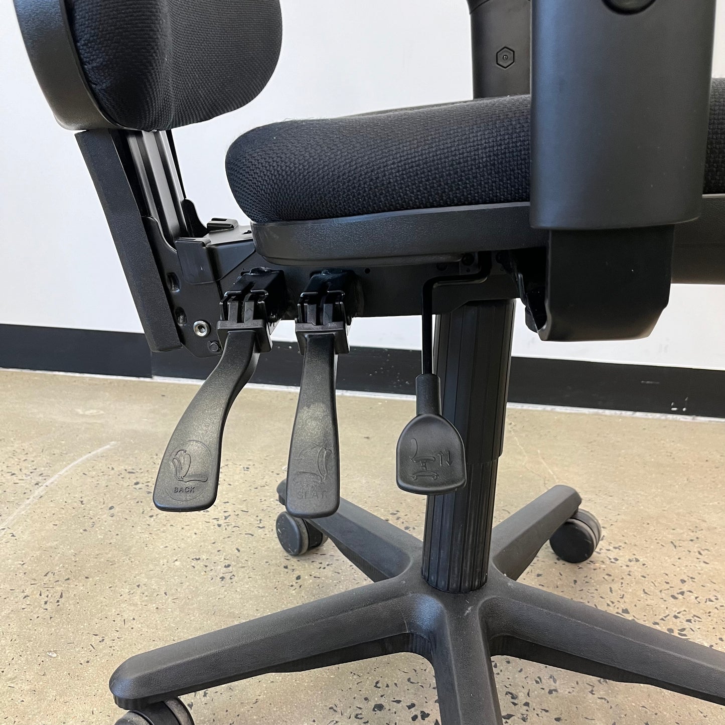 DAL Spark High Back Black Office Task Chair