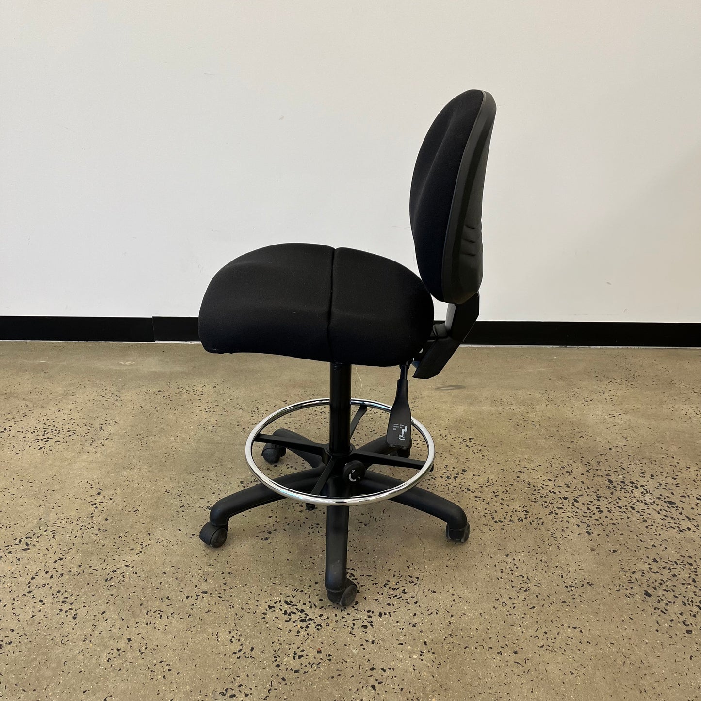 Gregory Inca Black Drafting Chair