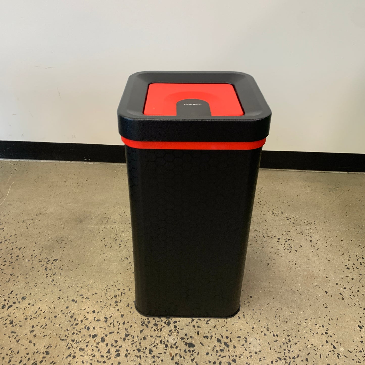 EcoBin Mixed Recycling Bin 'Landfill' Red