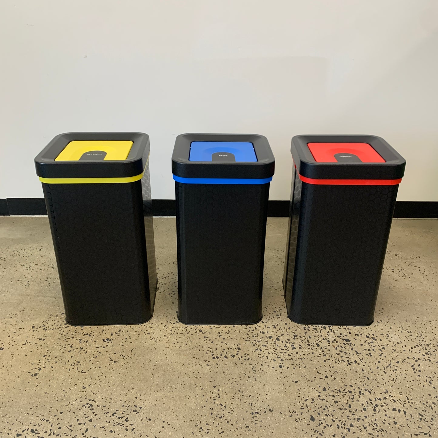 EcoBin Mixed Recycling Bin 'Landfill' Red