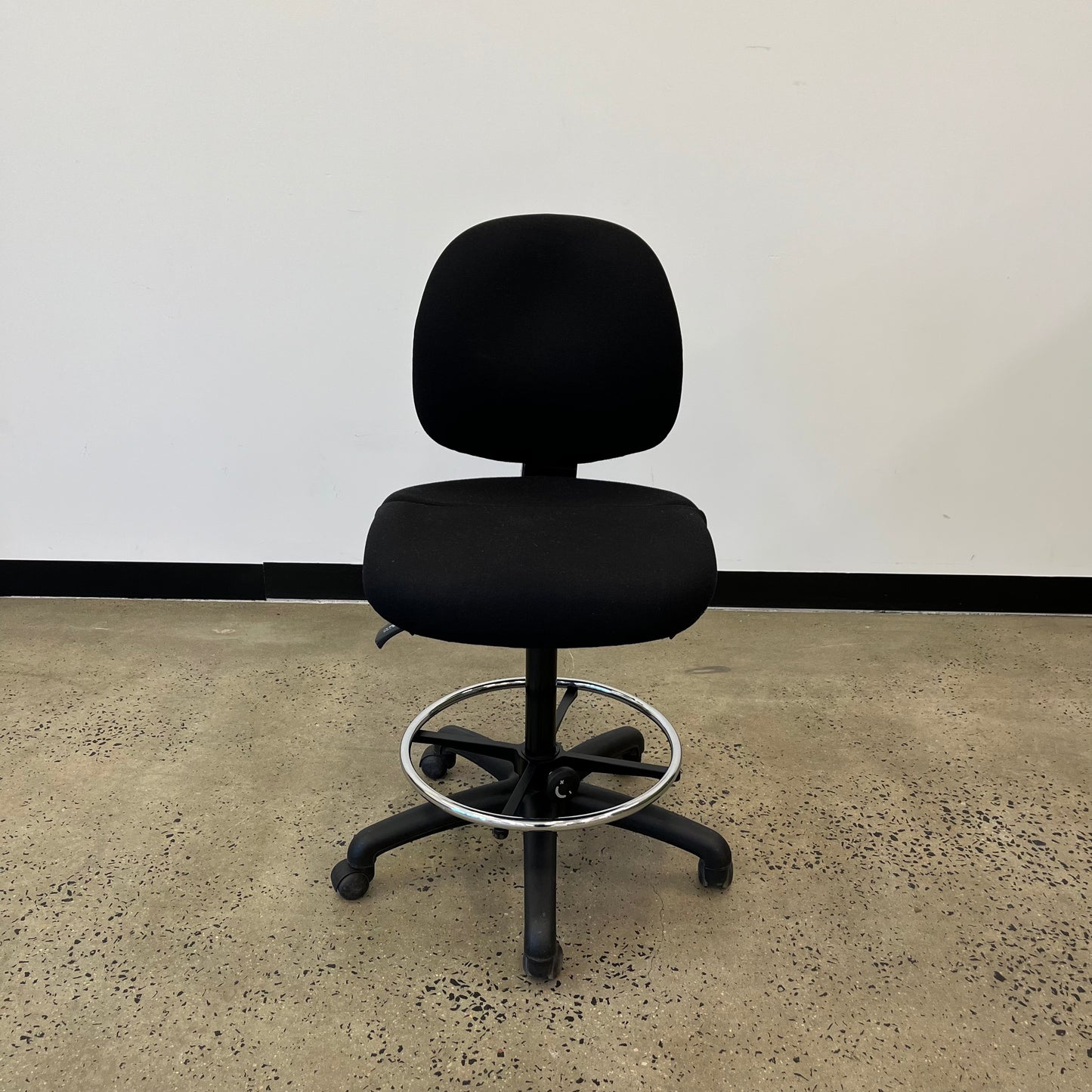 Gregory Inca Black Drafting Chair