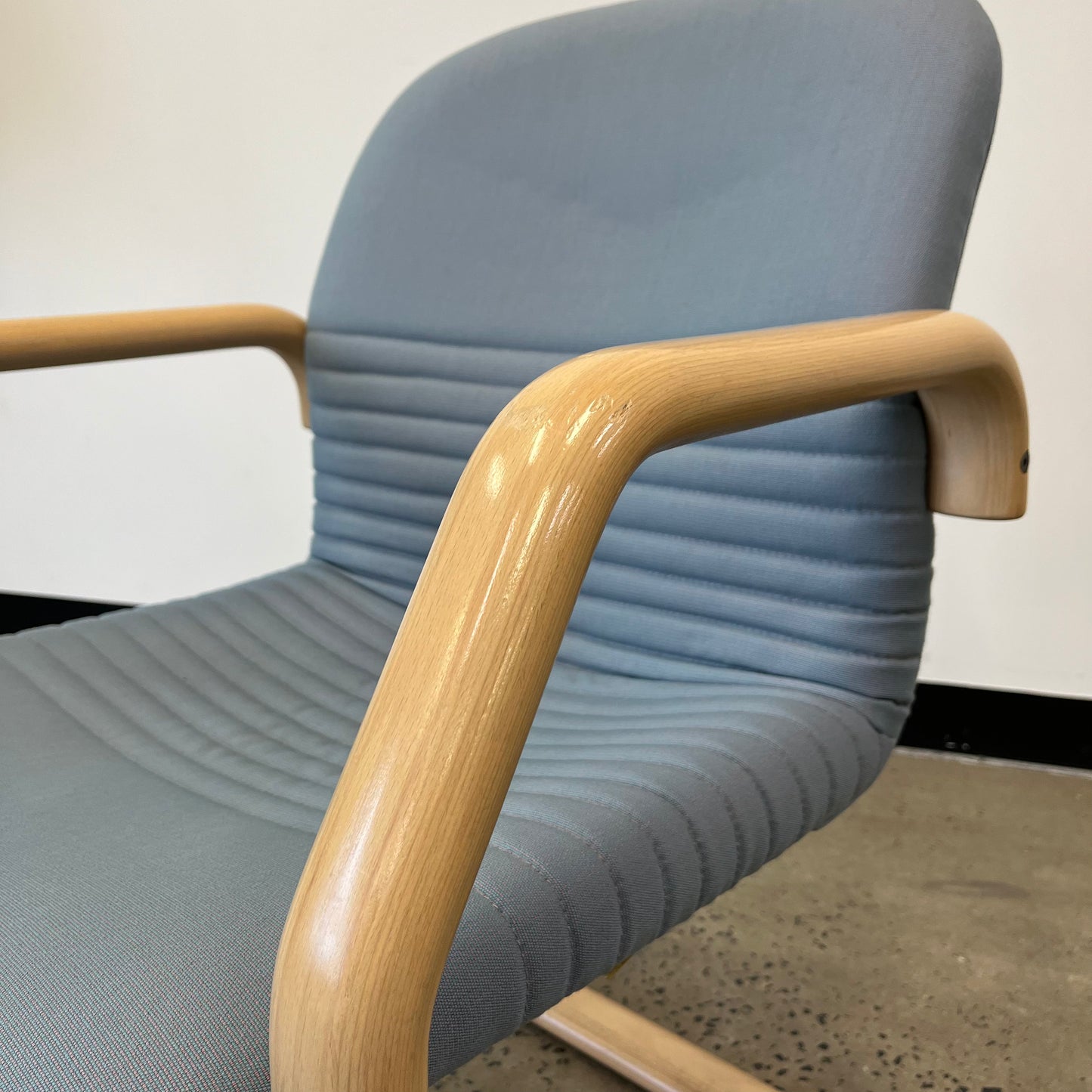 Ridley Retro Sled Chair