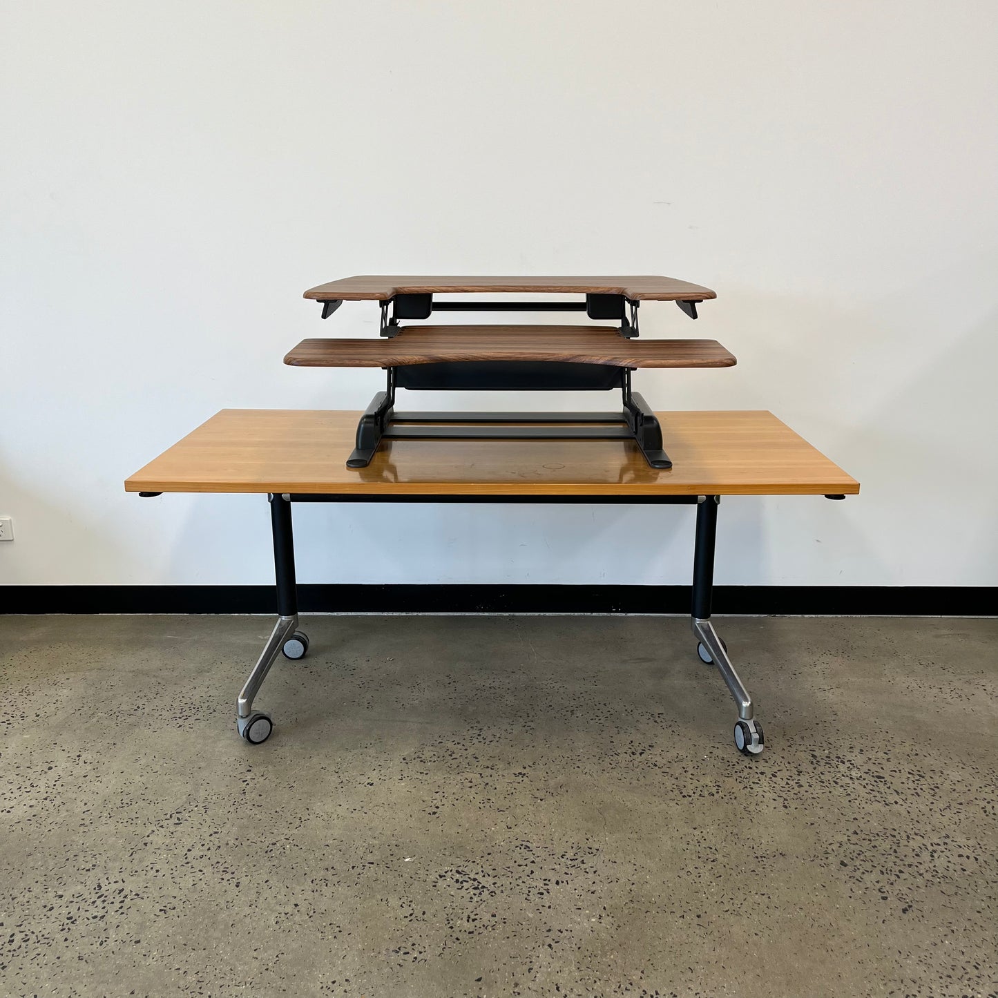 VariDesk Pro 36 Wood-look Sit Stand Desk