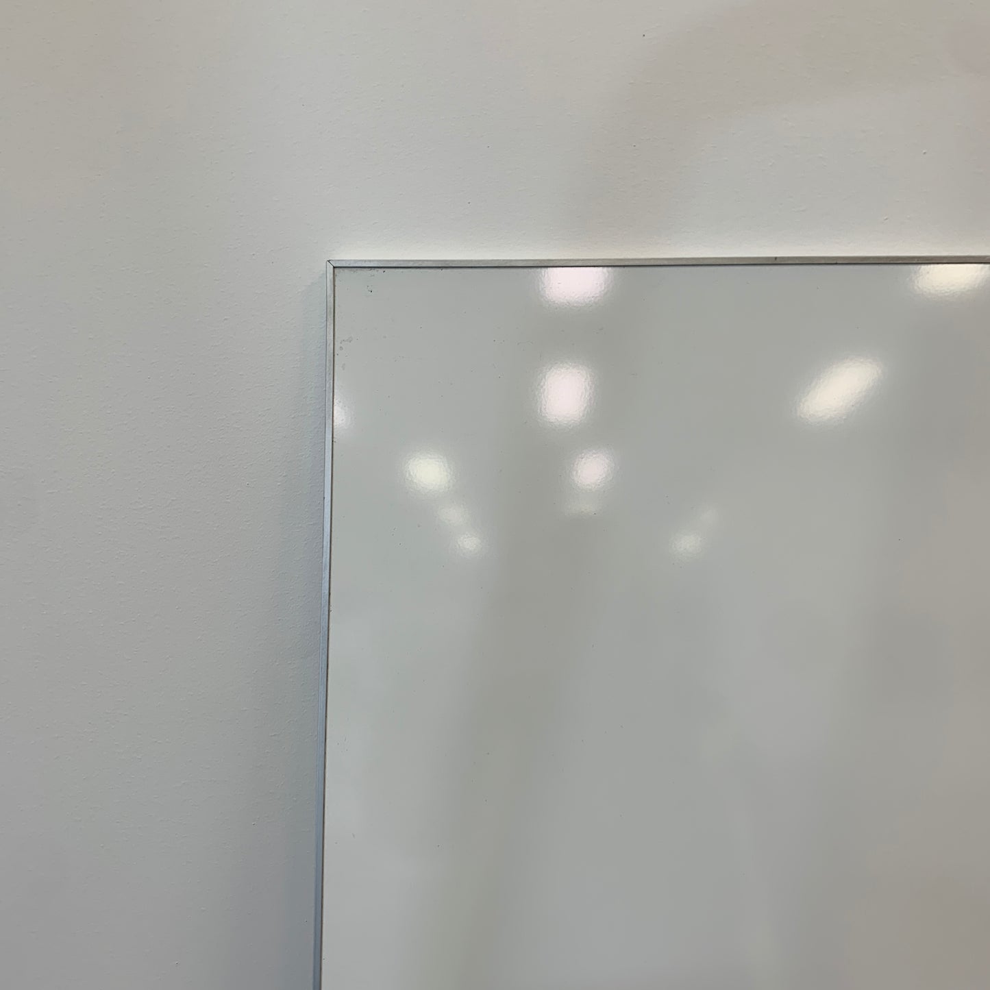 Slimline Magnetic Whiteboard with Shelf Extra Large