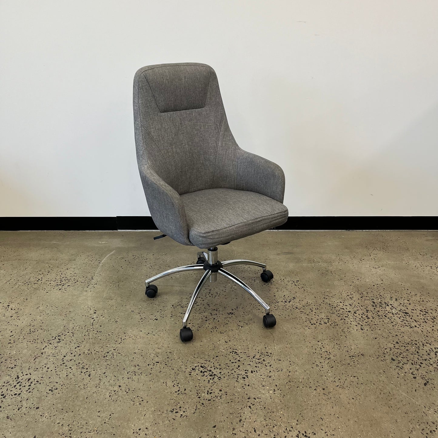 UBIZ Furniture Rover Fabric Executive Office Chair Grey