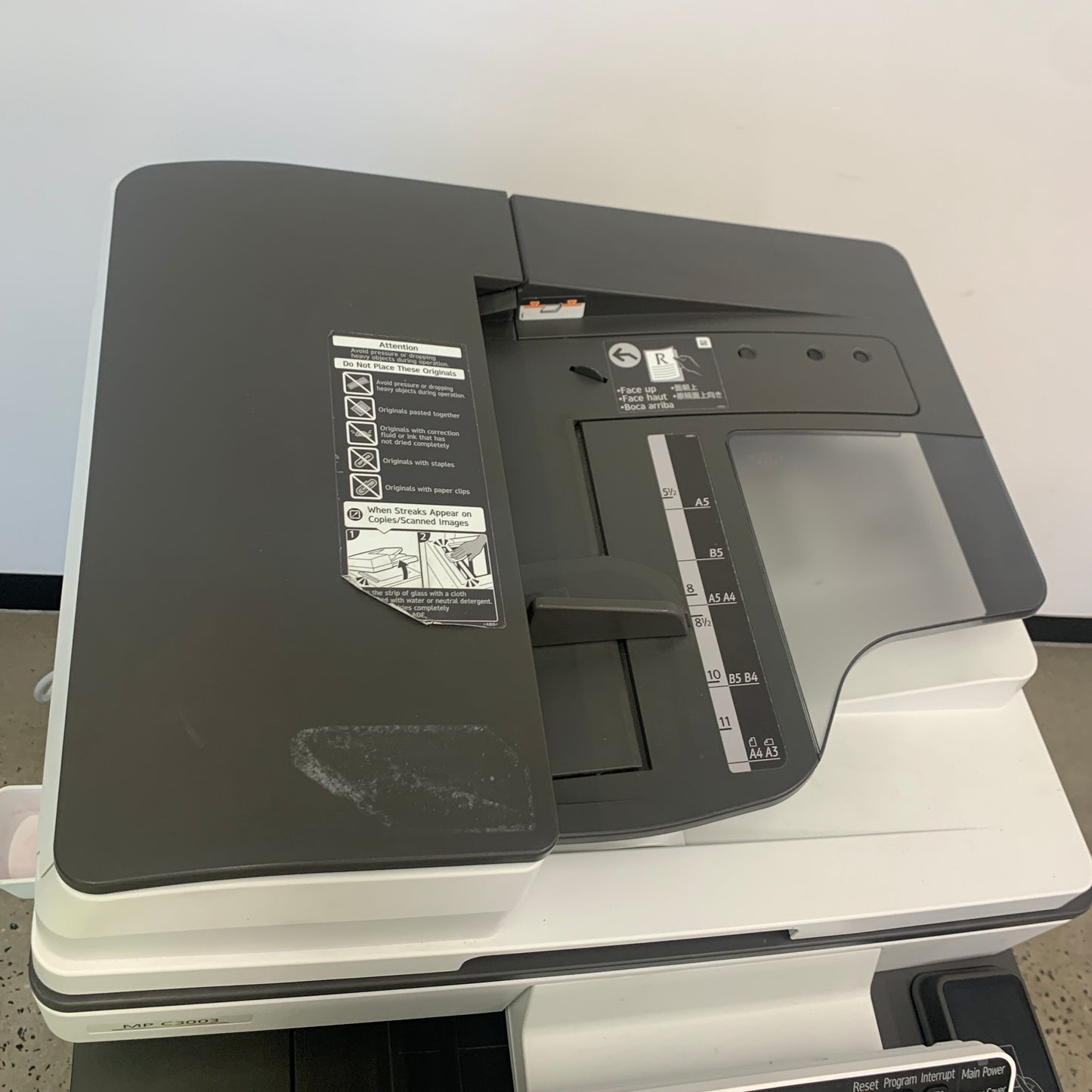Ricoh MP C 3003 Multi-Function Device Printer Scanner