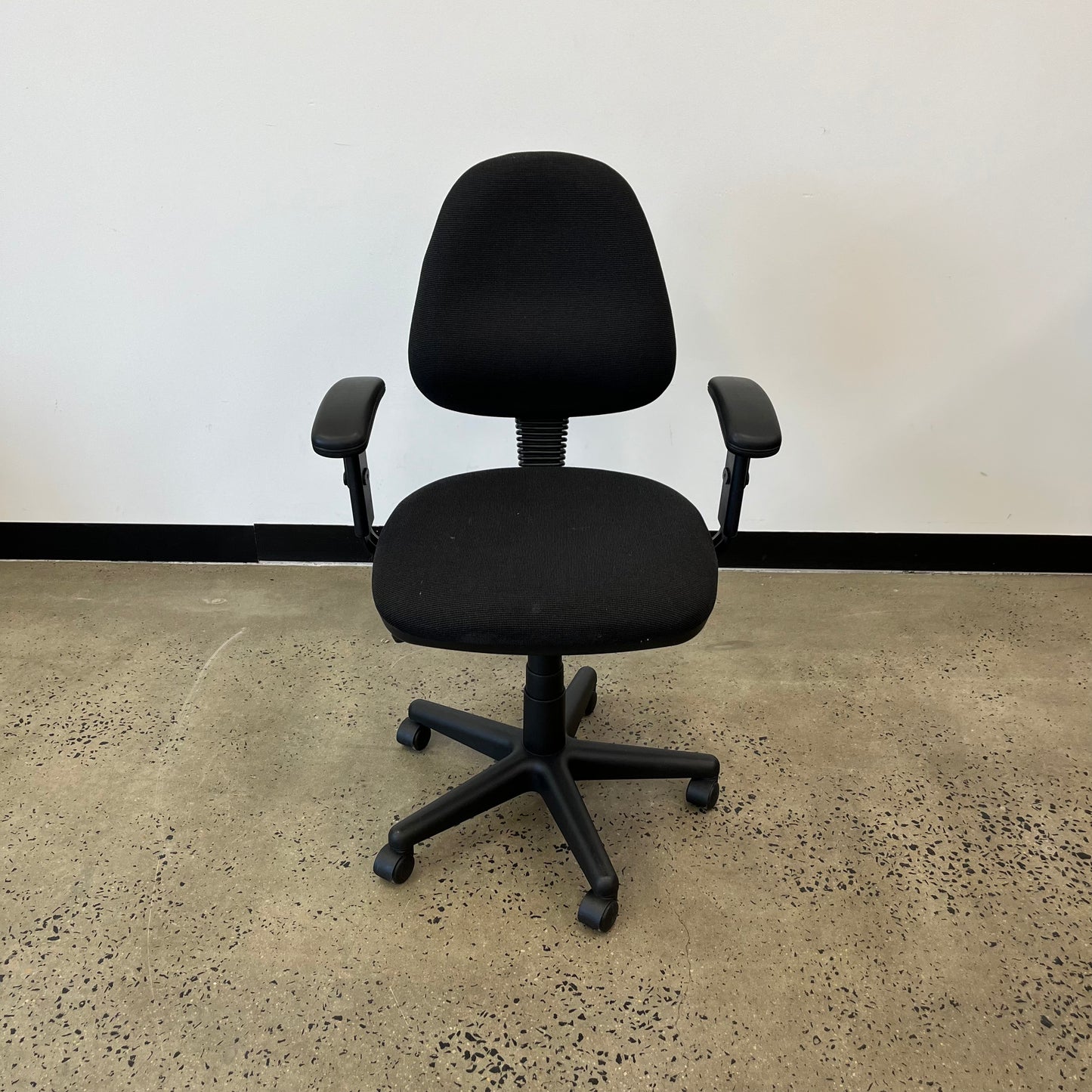 Rosier Delta Plus Black Office Task Chair