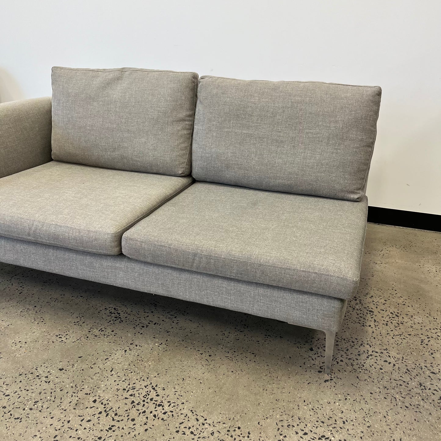 Freedom Hilton MKII Grey Modular 2 Seater Sofa Right