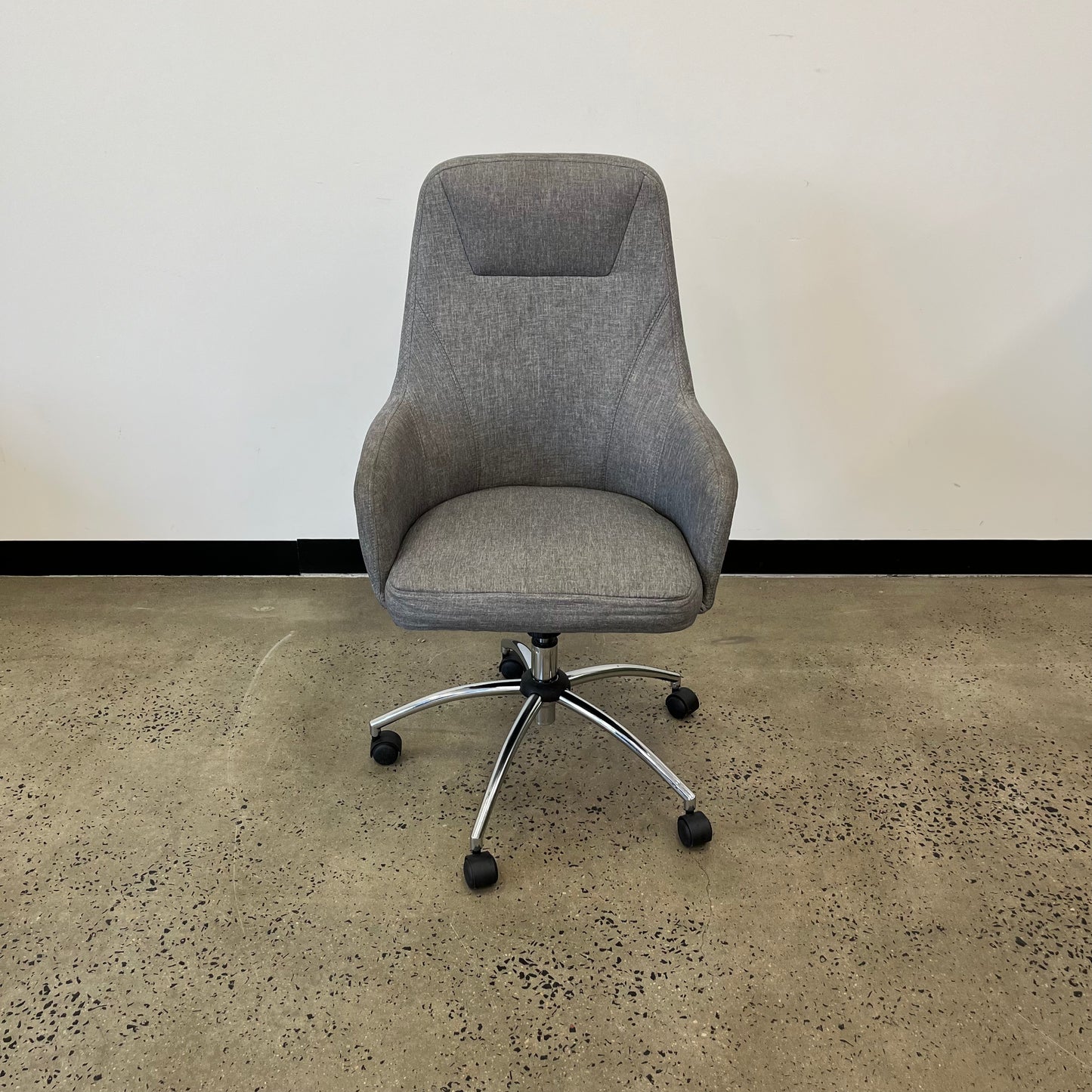 UBIZ Furniture Rover Fabric Executive Office Chair Grey