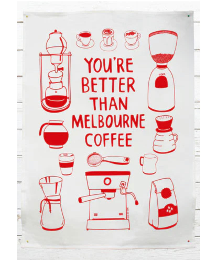 Able and Game Linen Tea Towel