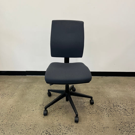 Highback Office Task Chair Dark Grey