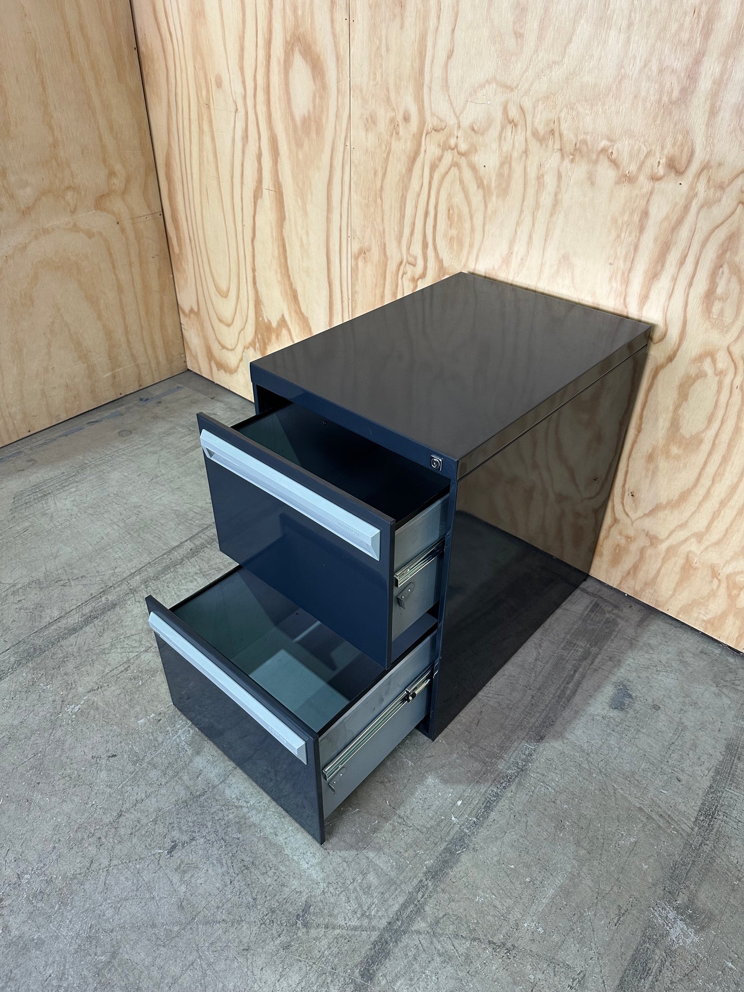Namco 2 Drawer Filing Cabinet (Charcoal)