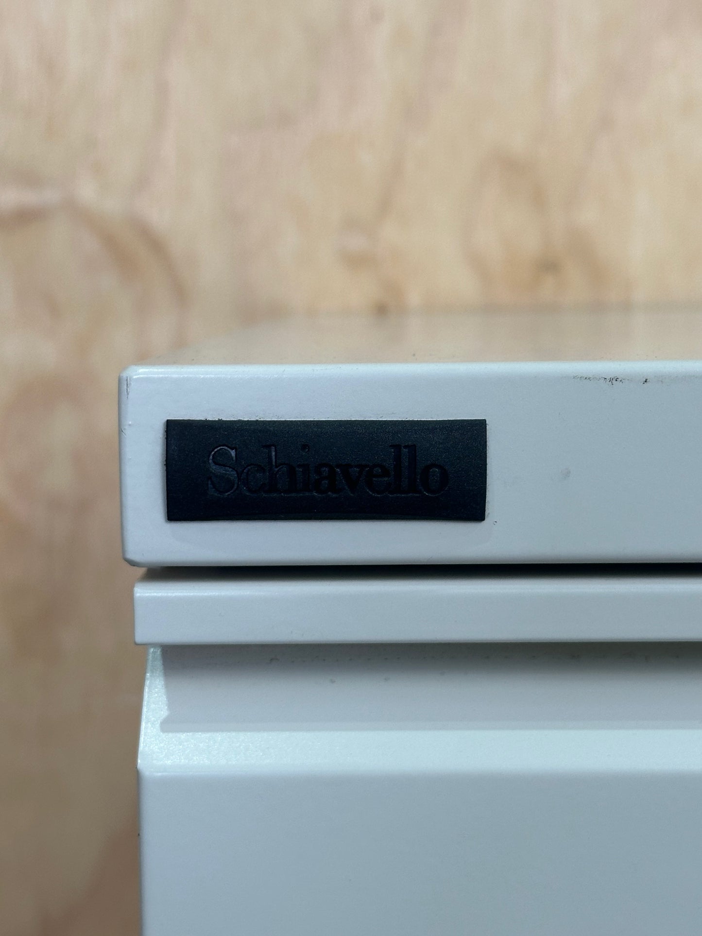 Schiavello Narrow Pedestal in Off-White