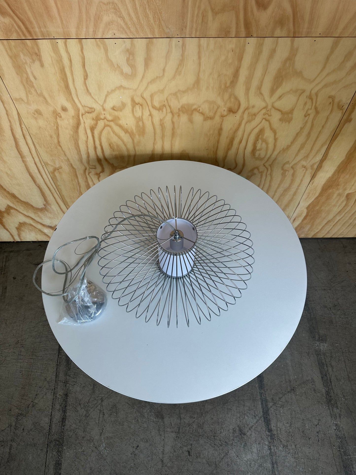 Fiorentino Imports Delia 1 Light Pendant Chrome - DELIA-1P CH
