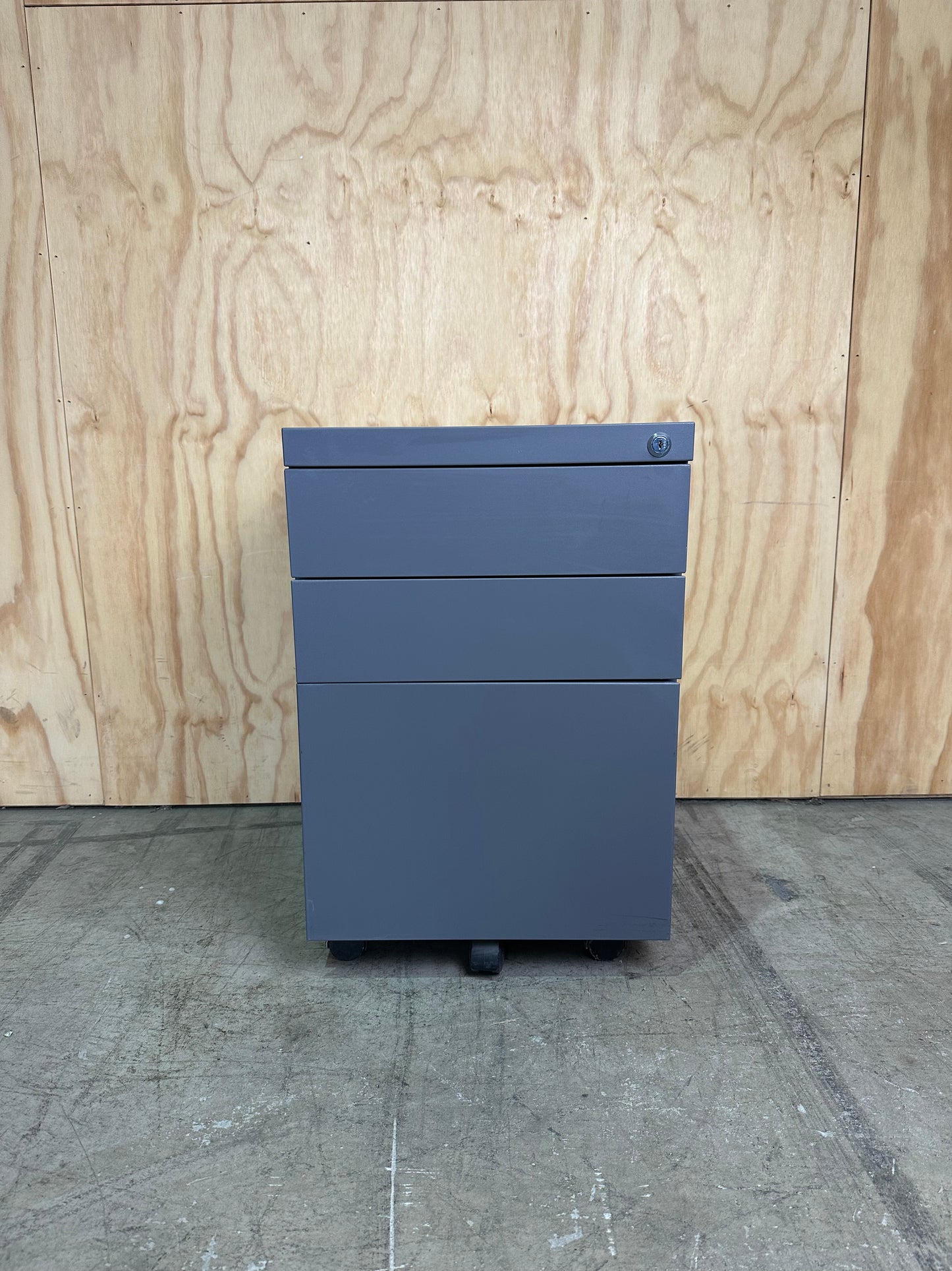 CLEARANCE Matte Grey Pedestal