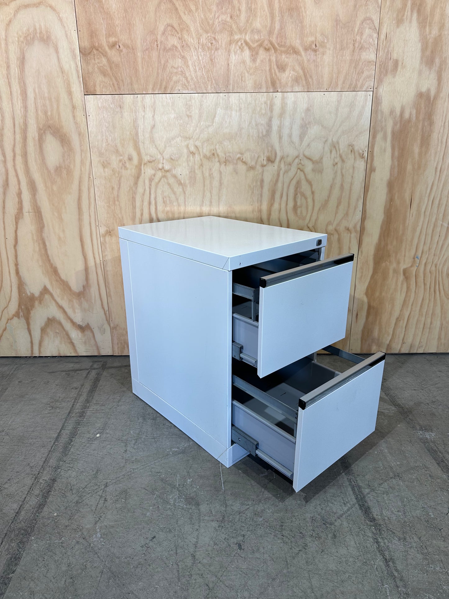 Two door filing cabinet