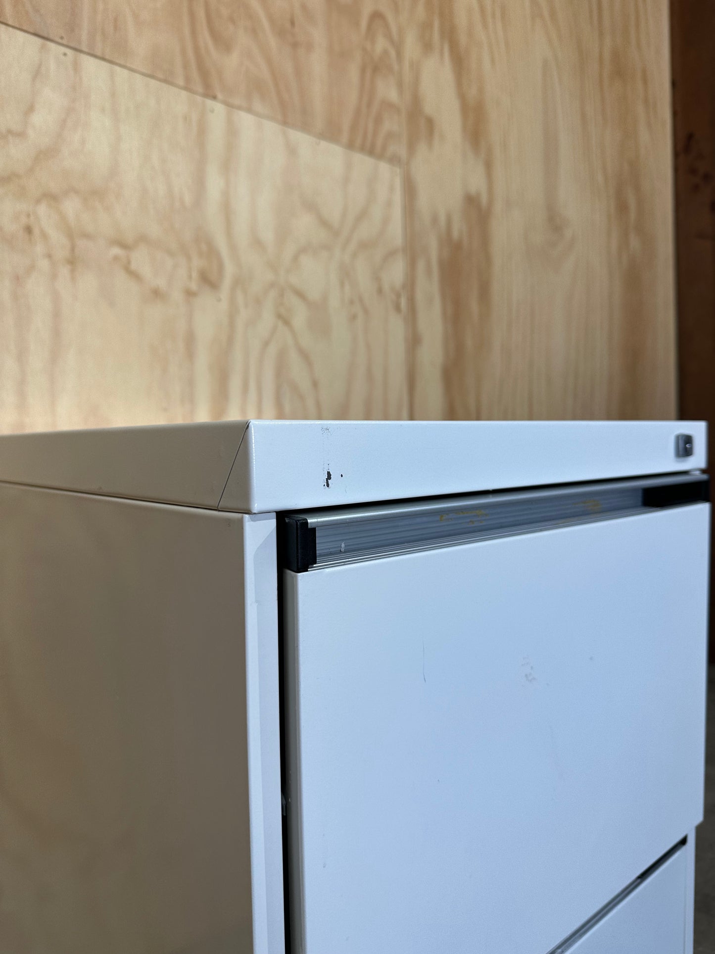 Two door filing cabinet