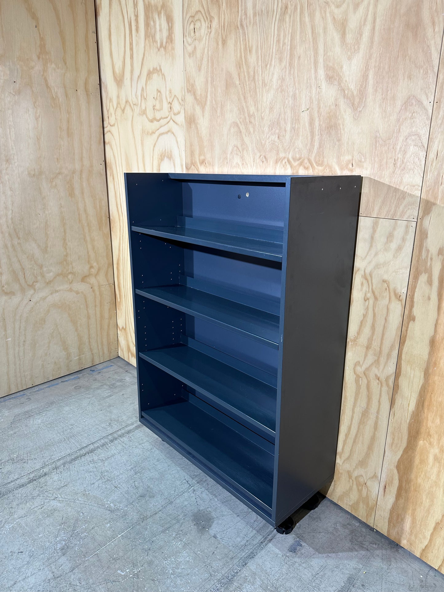 Single Charcoal Bookshelf