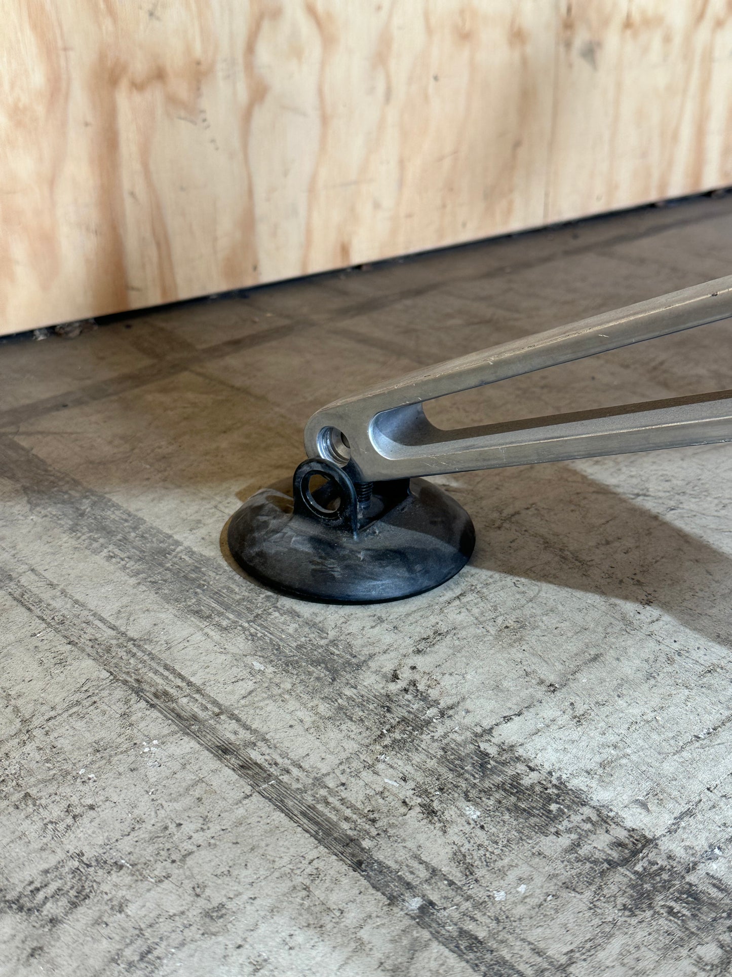 Wilkhahn oval tabletop on Chrome Thinkingworks legs with powerbox