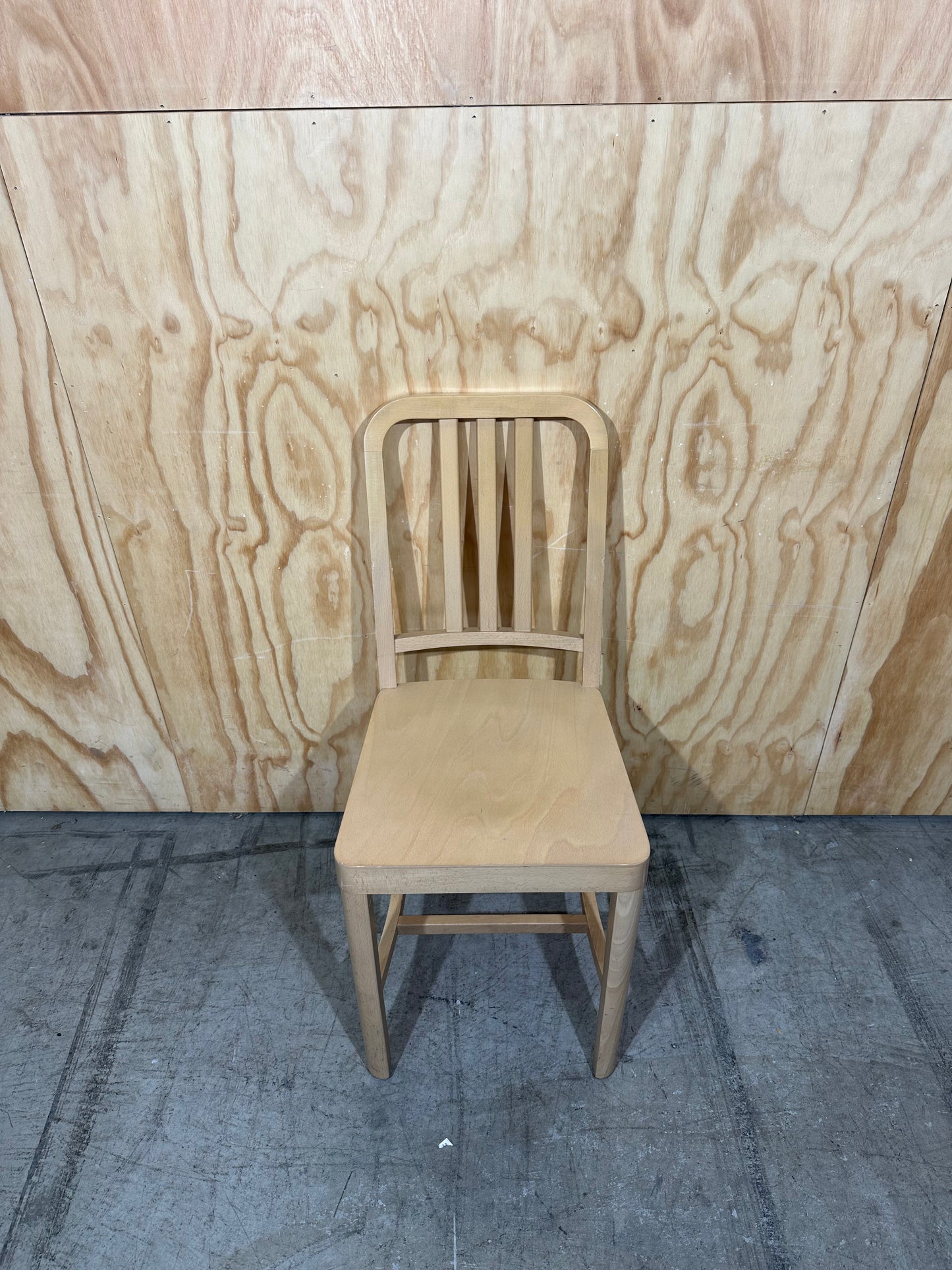 Light timber dining chair