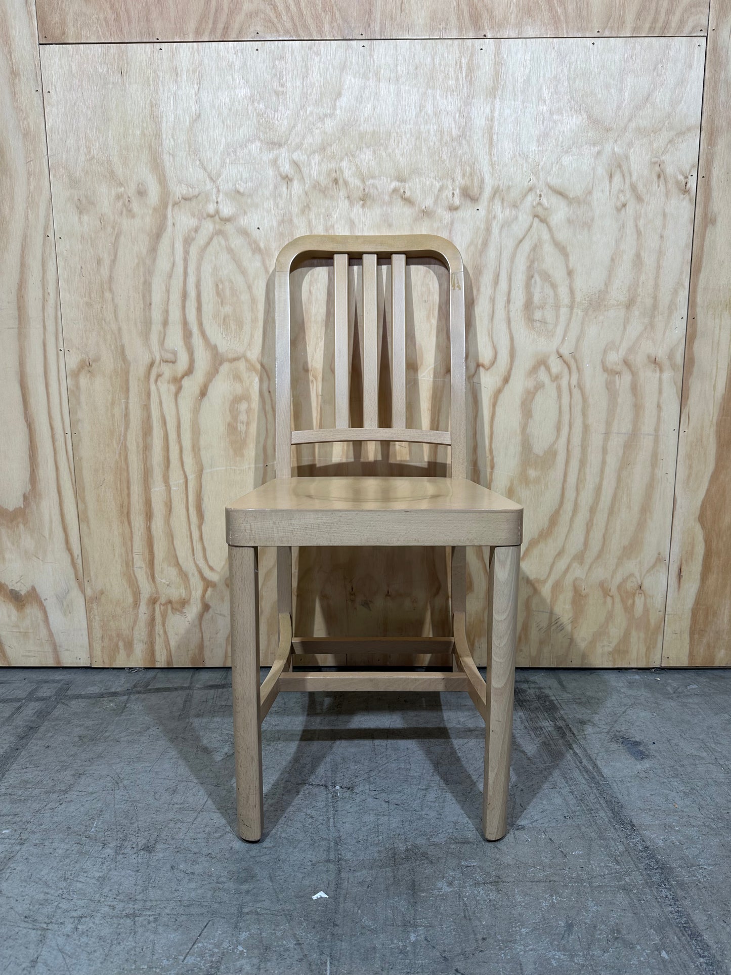Light timber dining chair
