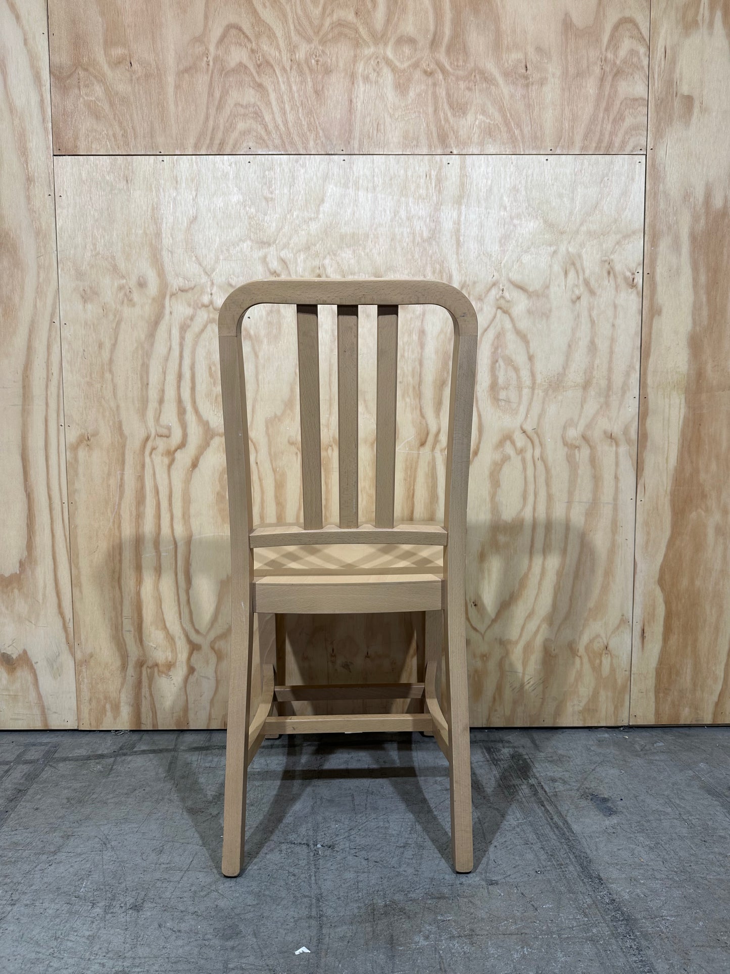 Light timber dining chair