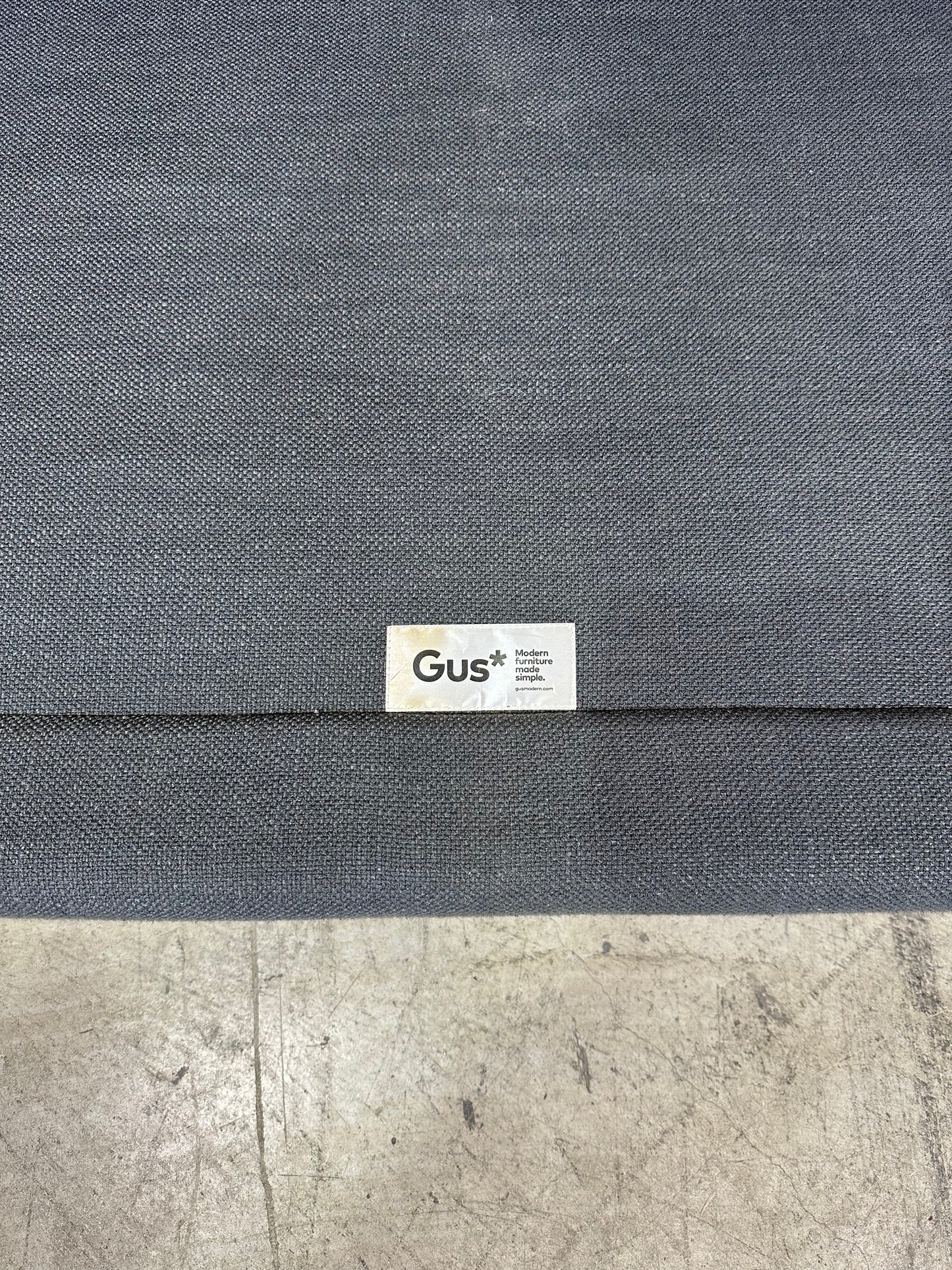 Highline sofa by Gus* Modern in dark grey