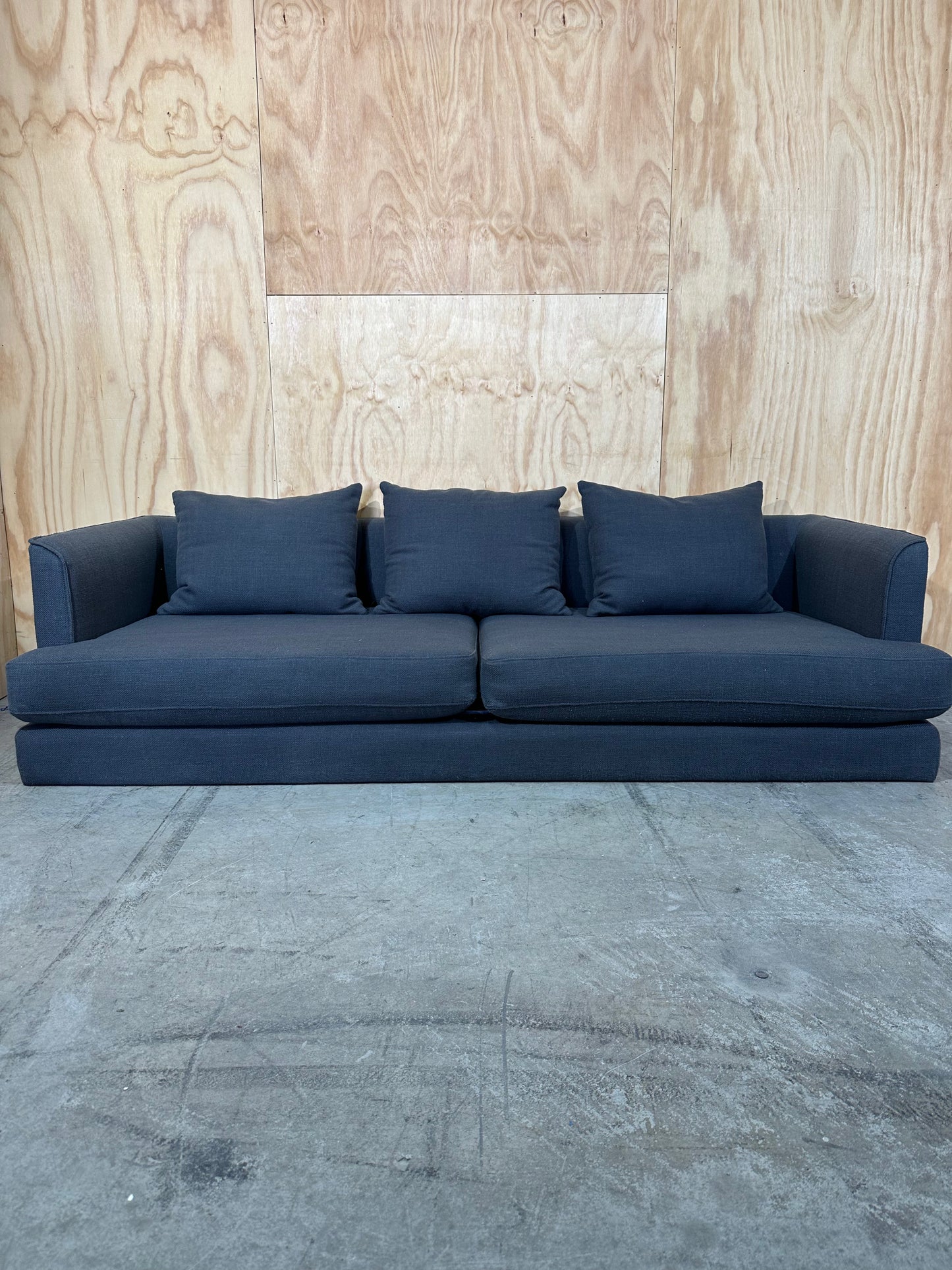 Highline sofa by Gus* Modern in dark grey
