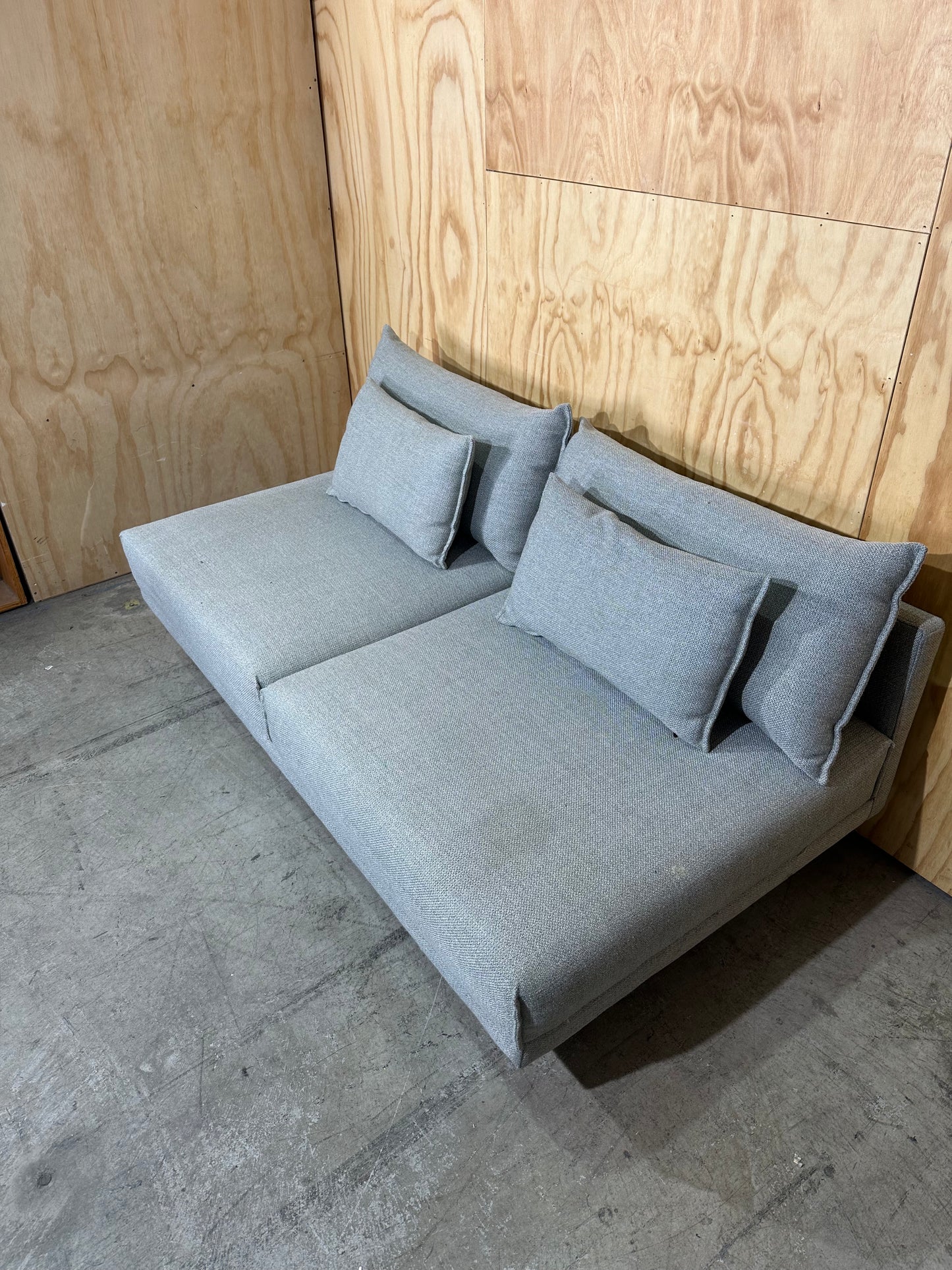 Light Grey 2 seater couch