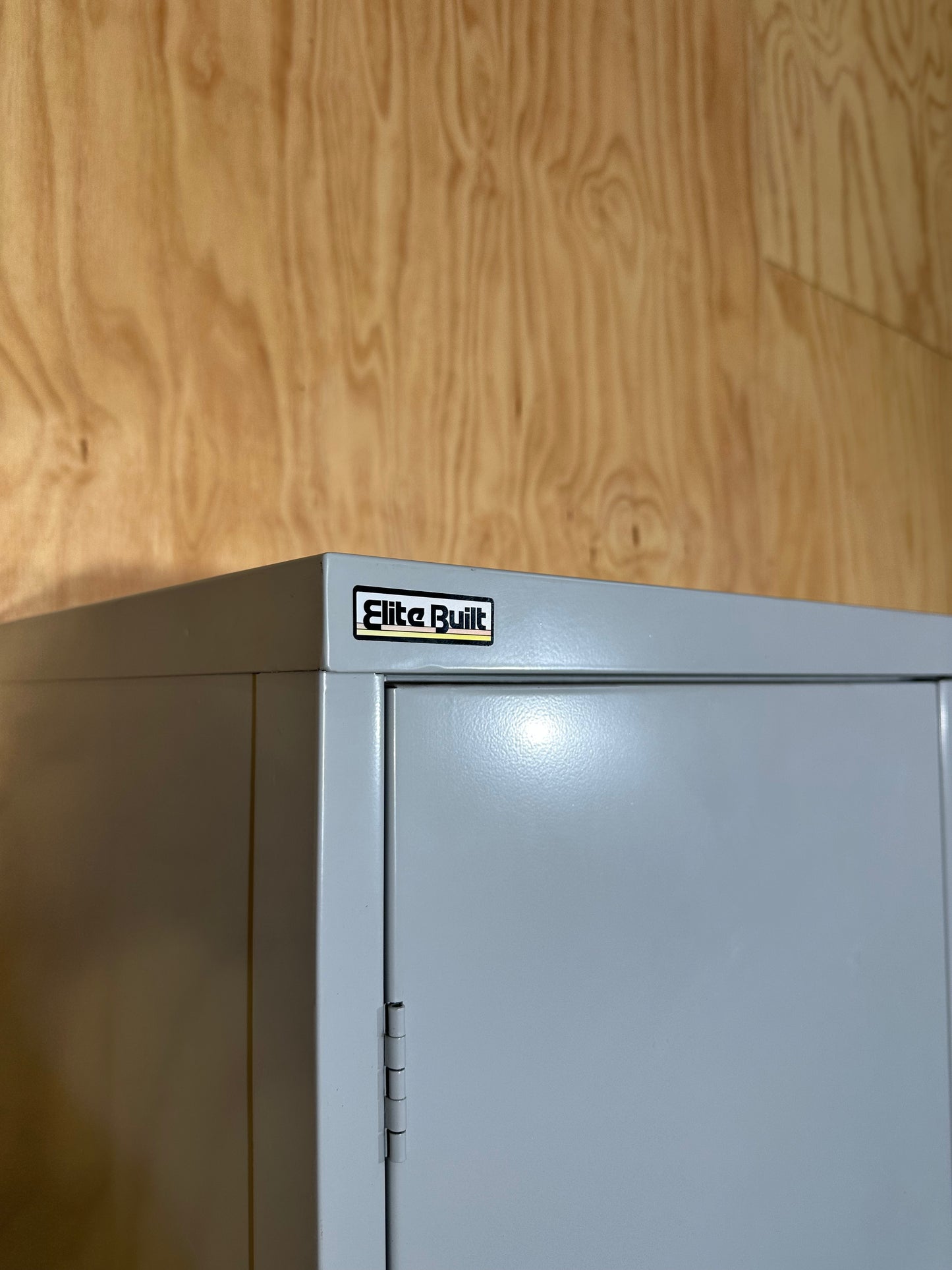 Grey 2 door cupboard