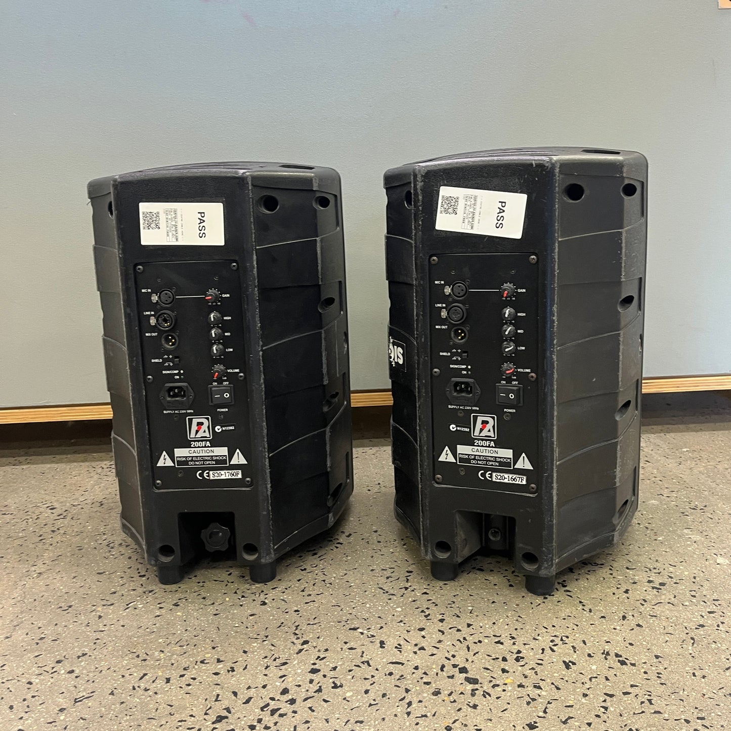 P. Audio E12-200S Speaks (x2)