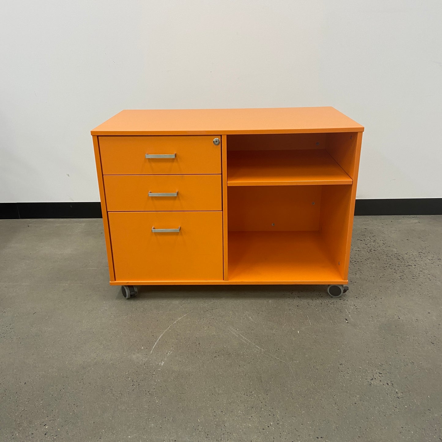 Caddy Filing Cabinet Orange