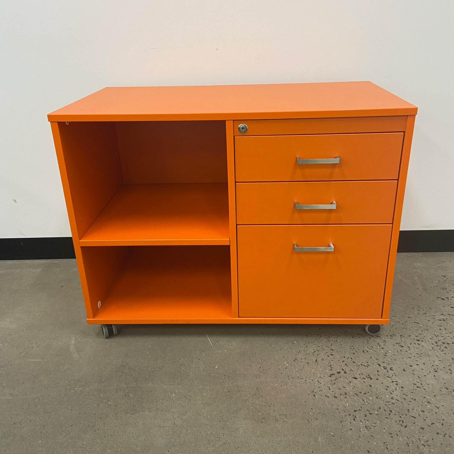 Caddy Filing Cabinet Orange