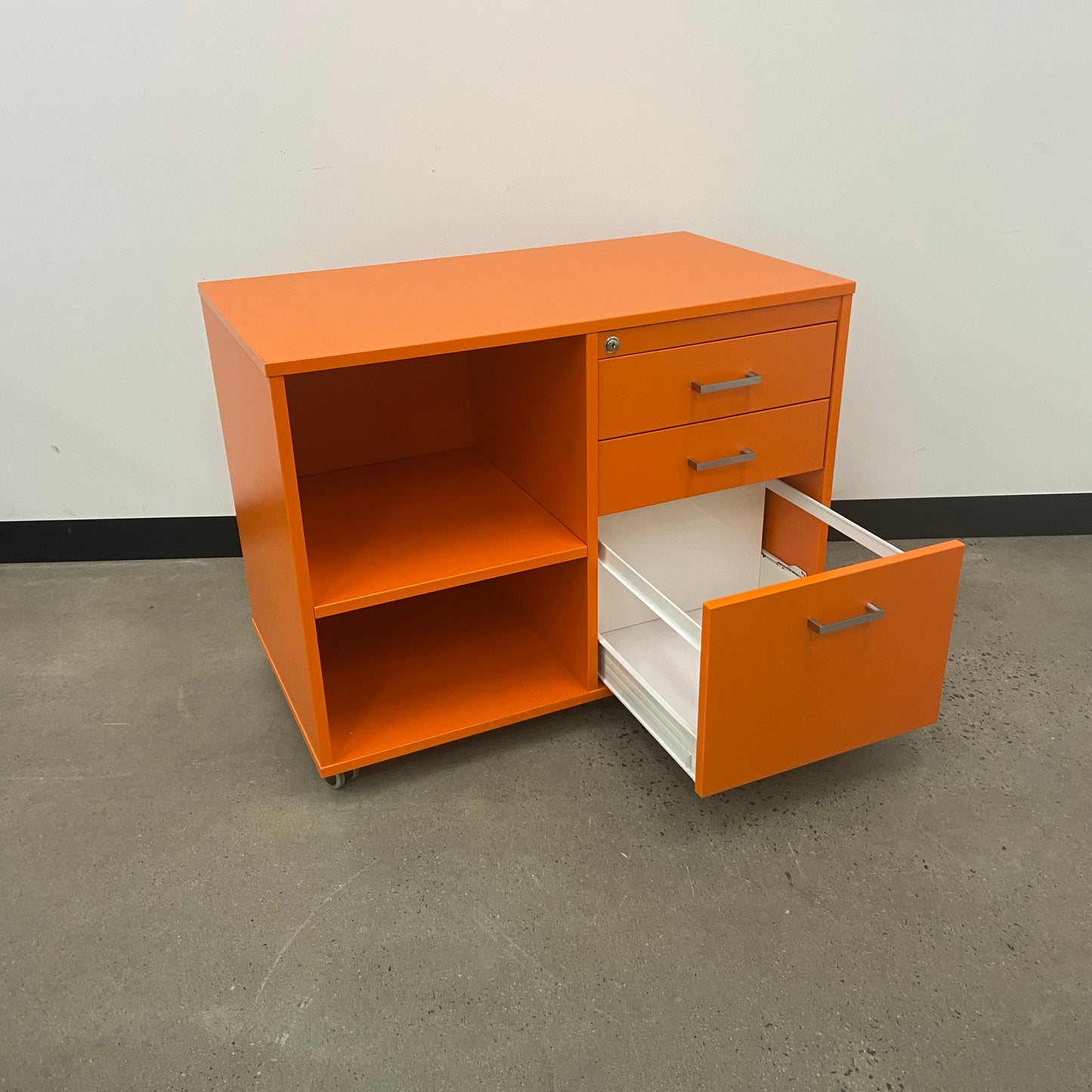 Caddy Filing Cabinet Orange